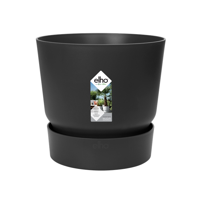 greenville round 30cm living black